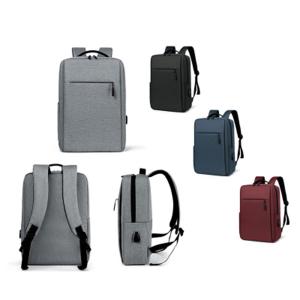 Бизнес раница с едно отделение, вътрешни и външни джобове Бизнес раница с едно отделение, вътрешни и външни джобове