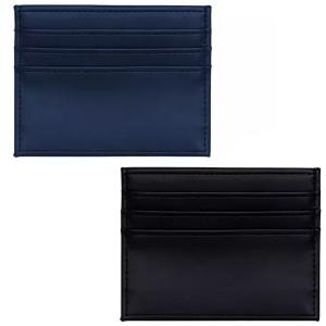 Двустранен кожен калъф за карти с RFID защита в индивидуална кутия Двустранен кожен калъф за карти с RFID защита в индивидуална кутия