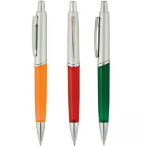 Сребриста химикалка в три цветови гами