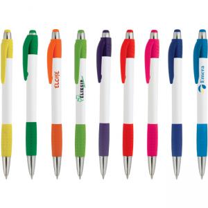 Пластмасова химикалка в девет цветови комбинации