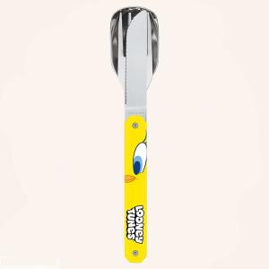 Комплект за хранене Akinod Straight Cutlery 12H34, Tweety Bird Комплект за хранене Akinod Straight Cutlery 12H34, Tweety Bird