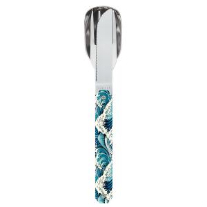 Комплект за хранене Akinod Straight Cutlery 12H34, Ukiyo-e Комплект за хранене Akinod Straight Cutlery 12H34, Ukiyo-e