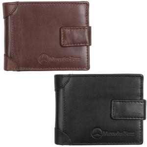 Мъжки черен портфейл Auto Set с лого на Mercedes Мъжки черен портфейл Auto Set с лого на Mercedes