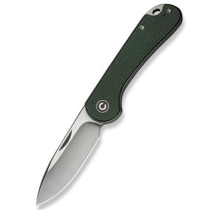 Джобен нож CIVIVI Elementum Slip Joint Green Canvas Micarta Джобен нож CIVIVI Elementum Slip Joint Green Canvas Micarta