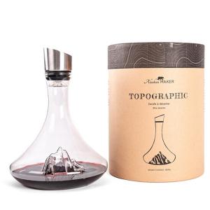 Декантер за вино Alaskan Maker TOPOGRAPHIC Mount Everest Декантер за вино Alaskan Maker TOPOGRAPHIC Mount Everest