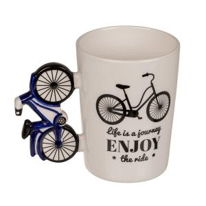 Керамична чаша Bicycle Blue 300 мл Керамична чаша Bicycle Blue 300 мл