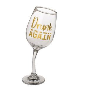 Наклонена чаша за вино Wobbly wine glass II, 420мл Наклонена чаша за вино Wobbly wine glass II, 420мл