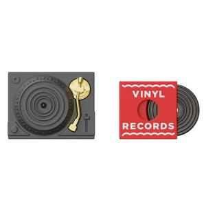 Значка Metalmorphose Fashion Record Player & Vinyl Record Значка Metalmorphose Fashion Record Player & Vinyl Record