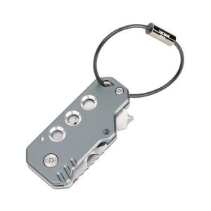 Многофункционален инструмент/ключодържател Troika - KEYTOOL, сив Многофункционален инструмент/ключодържател Troika - KEYTOOL, сив