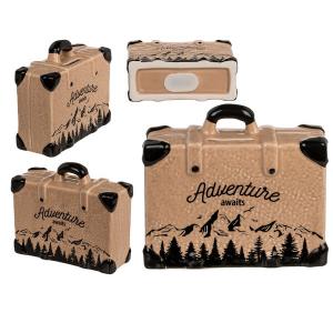 Керамична касичка куфар, Travel Керамична касичка куфар, Travel