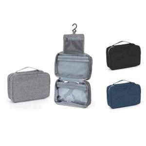 Козметична чанта за пътуване, разгъваема с отделения и закачалка Козметична чанта за пътуване, разгъваема с отделения и закачалка