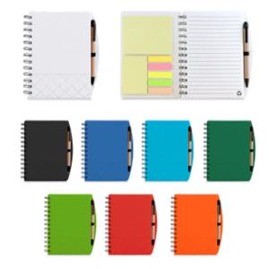 Еко тефтер с еко химикалка Еко тефтер с еко химикалка