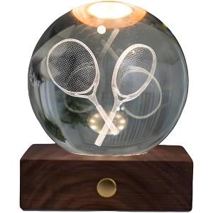 GINGKO 3D Смарт лампа “Amber Crystal“ - Тенис ракети GINGKO 3D Смарт лампа “Amber Crystal“ - Тенис ракети