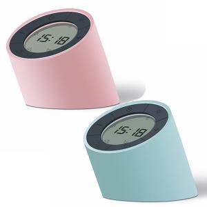 GINGKO Часовник с будилник и смарт лампа “Edge Light“ светло розов GINGKO Часовник с будилник и смарт лампа “Edge Light“ светло розов