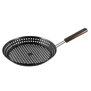 MUSTANG Перфориран уок тиган за барбекю с незалепващо покритие - Ø 30 см. MUSTANG Перфориран уок тиган за барбекю с незалепващо покритие - Ø 30 см.