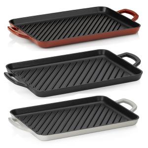 KELA Чугунена оребрена плоча за печене “Calido“- 35х25 см KELA Чугунена оребрена плоча за печене “Calido“- 35х25 см