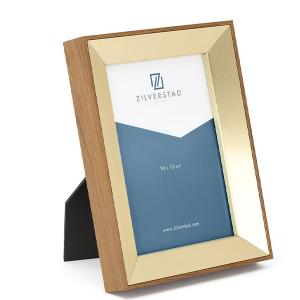 ZILVERSTAD Рамка за снимки “Marseille“ - 10х15 см - дърво и златна декорация ZILVERSTAD Рамка за снимки “Marseille“ - 10х15 см - дърво и златна декорация