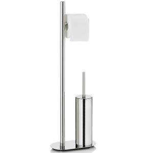 KELA К-т стойка за тоалетна хартия и четка за тоалетна “Lucido“ - неръждаема стомана KELA К-т стойка за тоалетна хартия и четка за тоалетна “Lucido“ - неръждаема стомана