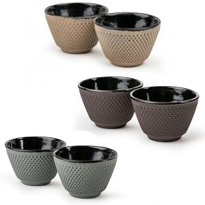 BREDEMEIJER Сет от 2 чугунени чаши за чай “Xilin“ BREDEMEIJER Сет от 2 чугунени чаши за чай “Xilin“