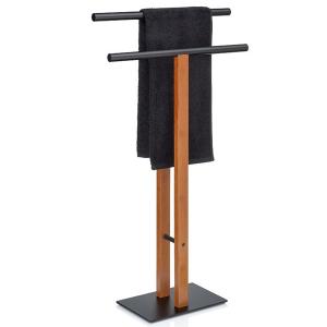 KELA Поставка за кърпи “Amir“ - черна - свободно стояща KELA Поставка за кърпи “Amir“ - черна - свободно стояща