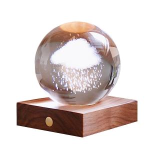 GINGKO 3D Смарт лампа “Amber Crystal“ - Дъждовен облак GINGKO 3D Смарт лампа “Amber Crystal“ - Дъждовен облак