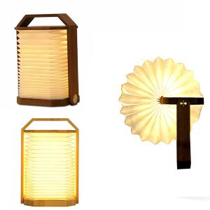 GINGKO Смарт лампа “Origami“ - бамбук GINGKO Смарт лампа “Origami“ - бамбук