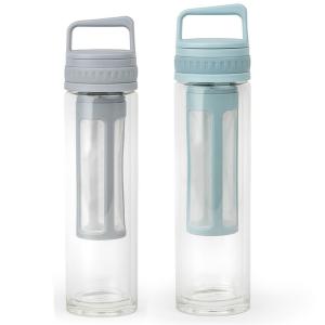 LEOPOLD VIENNA Стъклена филтрираща бутилка за студено кафе “Moshi“ - 400 мл LEOPOLD VIENNA Стъклена филтрираща бутилка за студено кафе “Moshi“ - 400 мл