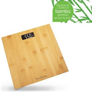 INNOLIVING Бамбуков електронен кантар INNOLIVING Бамбуков електронен кантар