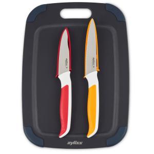 ZYLISS Комплект от 2 бр. ножове с дъска за рязане ZYLISS Комплект от 2 бр. ножове с дъска за рязане