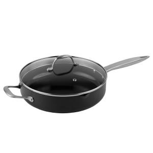 “ZYLISS COOK ULTIMATE PRO CERAMIC“ - Индукционен тиган с керамично покритие - Ø 28 см. - със стъклен капак “ZYLISS COOK ULTIMATE PRO CERAMIC“ - Индукционен тиган с керамично покритие - Ø 28 см. - със стъклен капак