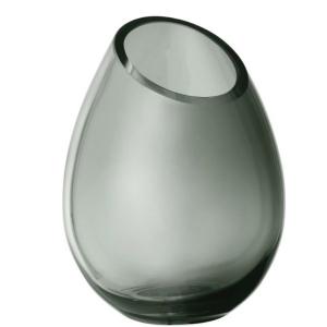 BLOMUS Стъклена ваза DROP, Ø12,5 см - цвят опушено сиво (Smoke) BLOMUS Стъклена ваза DROP, Ø12,5 см - цвят опушено сиво (Smoke)