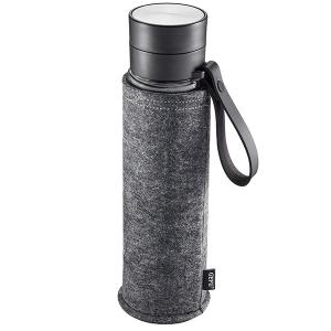 GEFU Стъклена бутилка с инфузер и протектор “COMPANION“ - 450 мл. GEFU Стъклена бутилка с инфузер и протектор “COMPANION“ - 450 мл.