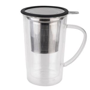 GEFU Двустенна чаша за чай с филтър “MIRA“ - 235 мл. GEFU Двустенна чаша за чай с филтър “MIRA“ - 235 мл.