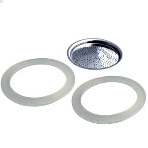 GEFU Резервен филтър 1бр. + 2бр. уплътнения за кафеварка GEFU Резервен филтър 1бр. + 2бр. уплътнения за кафеварка