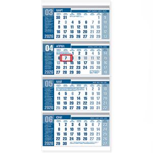 Office CHROME четирисекционен - насипен - 2026г Office CHROME четирисекционен - насипен - 2026г