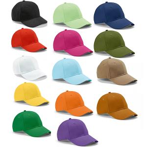 Памучна шапка с козирка 6 панела 280 гр/м² Памучна шапка с козирка 6 панела 280 гр/м²