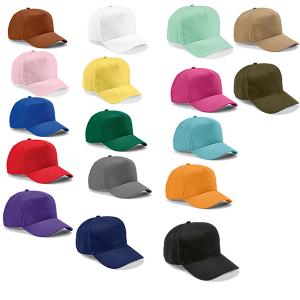 Памучна шапка с козирка 5 панела 280 гр/м² Памучна шапка с козирка 5 панела 280 гр/м²