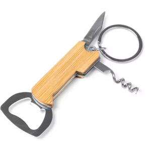 Мултифункционален ключодържател с нож и отварачка Мултифункционален ключодържател с нож и отварачка