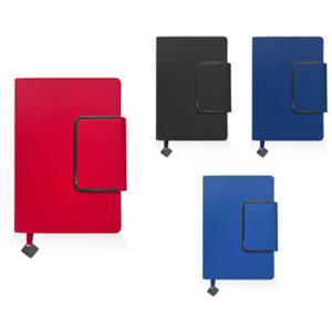 Тефтер A5 с разделител и магнитно закопчаване Тефтер A5 с разделител и магнитно закопчаване