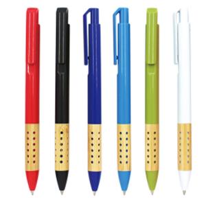 Химикалка с бамбук и пластмаса Химикалка с бамбук и пластмаса