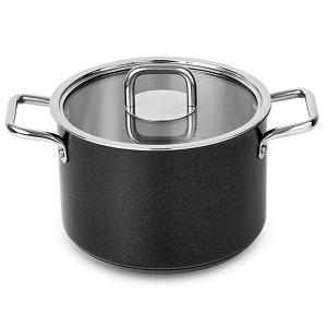 SILAMPOS Тенджера с капак Comfort Black - Ø 24см. SILAMPOS Тенджера с капак Comfort Black - Ø 24см.