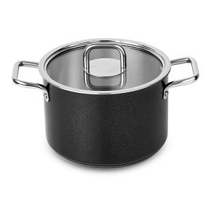 SILAMPOS Тенджера с капак Comfort Black - Ø16см SILAMPOS Тенджера с капак Comfort Black - Ø16см