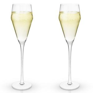 VISKI Кристални чаши за просеко “RAYE“ 2бр. - 236мл. VISKI Кристални чаши за просеко “RAYE“ 2бр. - 236мл.