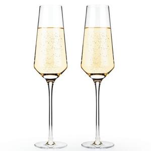 VISKI Кристални чаши за шампанско “RAYE“ 2бр. - 236мл. VISKI Кристални чаши за шампанско “RAYE“ 2бр. - 236мл.