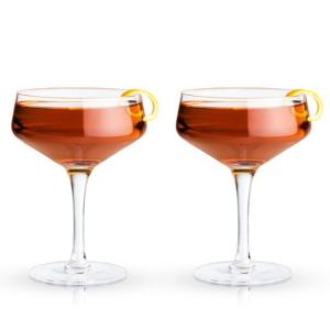 VISKI Кристални чаши купе “RAYE“ 2бр. - 207мл. VISKI Кристални чаши купе “RAYE“ 2бр. - 207мл.