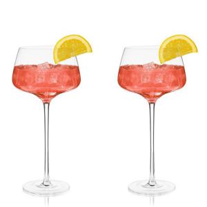 VISKI Кристални чаши за шприц “RAYE“ 2бр. - 470мл. VISKI Кристални чаши за шприц “RAYE“ 2бр. - 470мл.