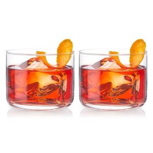 VISKI Кристални чаши за уиски, негрони и др.“RAYE“ 2бр.- 240 мл VISKI Кристални чаши за уиски, негрони и др.“RAYE“ 2бр.- 240 мл
