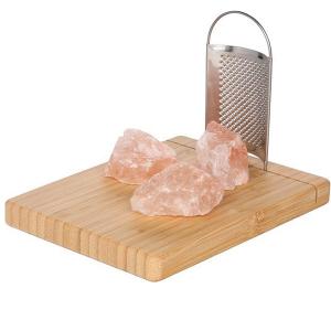 MAKU Ренде за хималайска сол с бамбукова дъска MAKU Ренде за хималайска сол с бамбукова дъска