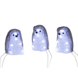 TB Finnlumor Комплект от 3бр. LED светещи таралежи TB Finnlumor Комплект от 3бр. LED светещи таралежи