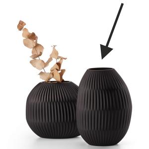 PHILIPPI Стъклена ваза “NOIR“ - висока PHILIPPI Стъклена ваза “NOIR“ - висока